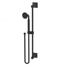 Rubinet 4GMQ0MBTB - Adjustable Slide Bar With Hand Held Shower Assembly