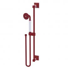 Rubinet 4GMQ0MRMW - Adjustable Slide Bar With Hand Held Shower Assembly