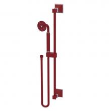 Rubinet 4GMQ0MRSC - Adjustable Slide Bar With Hand Held Shower Assembly