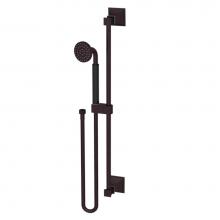 Rubinet 4GMQ0OBMB - Adjustable Slide Bar With Hand Held Shower Assembly