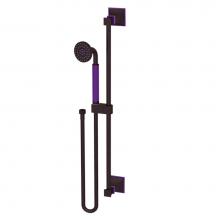 Rubinet 4GMQ0OBPH - Adjustable Slide Bar With Hand Held Shower Assembly