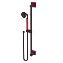 Rubinet 4GMQ0OBRD - Adjustable Slide Bar With Hand Held Shower Assembly