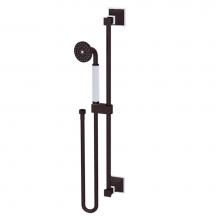 Rubinet 4GMQ0OBWH - Adjustable Slide Bar With Hand Held Shower Assembly