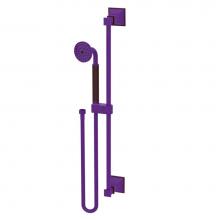 Rubinet 4GMQ0PHBD - Adjustable Slide Bar With Hand Held Shower Assembly
