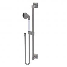 Rubinet 4GMQ0PNMW - Adjustable Slide Bar With Hand Held Shower Assembly