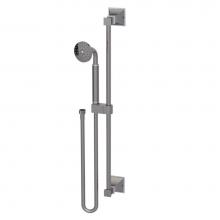 Rubinet 4GMQ0PNSC - Adjustable Slide Bar With Hand Held Shower Assembly