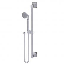 Rubinet 4GMQ0SCPN - Adjustable Slide Bar With Hand Held Shower Assembly