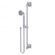 Rubinet 4GMQ0SCSN - Adjustable Slide Bar With Hand Held Shower Assembly