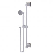 Rubinet 4GMQ0SCTB - Adjustable Slide Bar With Hand Held Shower Assembly