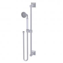 Rubinet 4GMQ0SCWH - Adjustable Slide Bar With Hand Held Shower Assembly