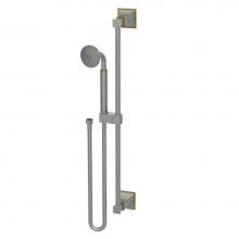 Rubinet 4GMQ0SNABM - Adjustable Slide Bar With Hand Held Shower Assembly