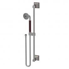 Rubinet 4GMQ0SNBD - Adjustable Slide Bar With Hand Held Shower Assembly