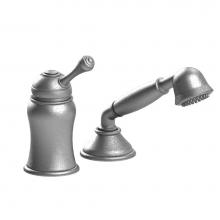 Rubinet T5RFMLCHGD - Pressure Balance Deck Mount Mixing Valve With Hand Held Shower Trim Only