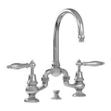 Sigma 7.5748608.26 - Sancerre Bridge Lavatory Set with 486 Finial Lever in Polished Chrome