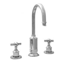 Sigma 7.5915708.26 - Margaux Tall Widespread Lavatory Set with 157 Cross Handle in Polished Chrome