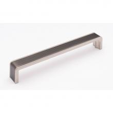 Sietto P-2000-8-G-SN - Fusion 8'' Pull Gunmetal With Satin Nickel