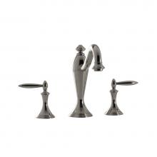 Santec 2550LA10 - Roman Tub Filler Set With ''La'' Handles - Rough Included