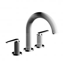 Santec 3450HO97-TM - Roman Tub Filler Trim W/ Ho Handles - (Uses P0006 Valve)