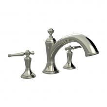 Santec 9550KL97-TM - Roman Tub Filler Trim W/ Kl Handles - (Uses P0002 Valve))