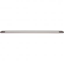 Top Knobs TK3357AG - Brockwell Backplate 12 Inch (c-c) Ash Gray