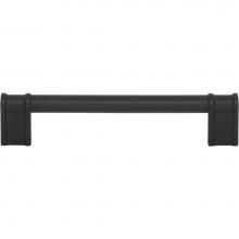 Top Knobs TK3383BLK - Newburn Pull 5 1/16 Inch (c-c) Flat Black