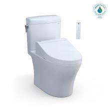 Toto MW4363084CEMFGN#01 - Toto® Washlet®+ Aquia Iv® Cube Two-Piece Elongated Dual Flush 1.28 And 0.9 Gpf Toil