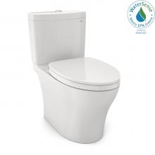 Toto MS446124CEMGN#11 - TOTO Aquia IV WASHLET+ Two-Piece Elongated Dual Flush 1.28 and 0.9 GPF Toilet with CEFIONTECT, Col