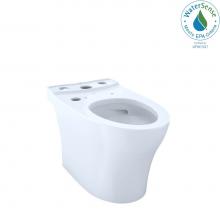 Toto CT446CUGT40#01 - TOTO Aquia IV WASHLET+ Elongated Skirted Toilet Bowl with CEFIONTECT, Cotton White