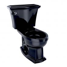 Toto CST784SF#51 - Clayton® Two-Piece Elongated 1.6 GPF Universal Height Toilet, Ebony