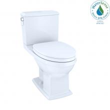 Toto MS494124CEMFG#01 - TOTO Connelly WASHLET+ Two-Piece Elongated Dual Flush 1.28 and 0.9 GPF Universal Height Toilet wit