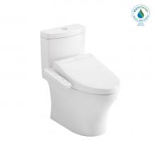 Toto MW4463074CUMFG#01 - WASHLET®+ Aquia® IV 1G® Two-Piece Elongated Universal Height Dual Flush 1.28 and 0.