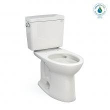 Toto CST776CEFG#11 - Toto® Drake® Two-Piece Elongated 1.28 Gpf Universal Height Tornado Flush® Toilet Wi