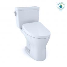 Toto MW7463046CEMG#01 - Drake® WASHLET®+ Two-Piece Elongated Dual Flush 1.28 and 0.8 GPF DYNAMAX TORNADO FLUSH&#