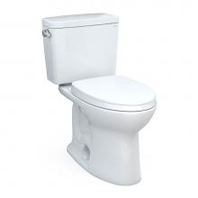 Toto MS776124CSFG.10#01 - TOTO® Drake® Two-Piece Elongated 1.6 GPF Universal Height TORNADO FLUSH ® Toilet wi