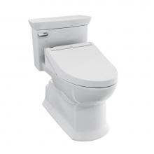 Toto MW9643084CEFG#01 - TOTO® WASHLET®+ Soiree® Elongated 1.28 GPF Universal Height Toilet with C5 Bidet Se