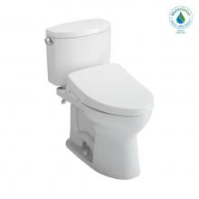 Toto MW4543056CEFG#01 - Toto® Washlet+®  Drake® II Two-Piece Elongated 1.28 Gpf Toilet And Washlet+® S