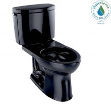 Toto CST454CEF#51 - Drake® II Two-Piece Elongated 1.28 GPF Universal Height Toilet, Ebony