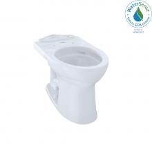 Toto C454CUFG#01 - Toto® Drake® II Universal Height Elongated Toilet Bowl With Cefiontect, Cotton White