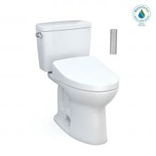 Toto MW7763046CEG#01 - Drake® WASHLET®+ Two-Piece Elongated 1.28 GPF TORNADO FLUSH® Toilet with S500e Bide