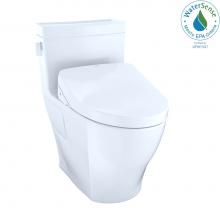 Toto MW6243046CEFGA#01 - TOTO WASHLET®+ Legato® One-Piece Elongated 1.28 GPF Toilet with Auto Flush S500e Bidet S