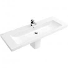 Villeroy and Boch 7176U0R1 - Subway Vanity washbasin 51 1/8'' x 18 1/2'' (1300 x 470 mm)