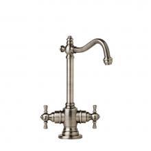 Waterstone 1150HC-PG - Waterstone Annapolis Hot and Cold Filtration Faucet - Cross Handles