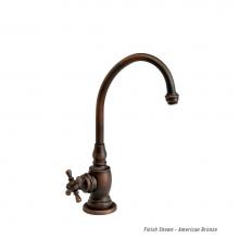 Waterstone 1250C-SG - Waterstone Hampton Cold Only Filtration Faucet - Cross Handle