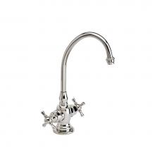 Waterstone 1250HC-CD - Waterstone Hampton Hot And Cold Filtration Faucet - Cross Handles