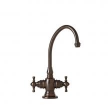 Waterstone 1250HC-SG - Waterstone Hampton Hot and Cold Filtration Faucet - Cross Handles