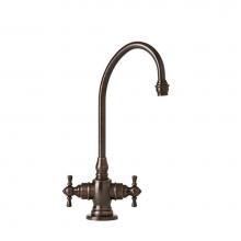 Waterstone 1550-SG - Waterstone Hampton Bar Faucet - Cross Handles