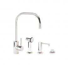 Waterstone 3825-3-WB - Fulton Kitchen Faucet - 3Pc. Suite