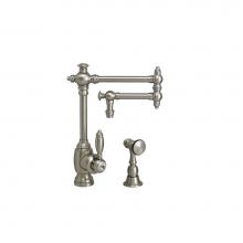 Waterstone 4100-12-CLZ - Waterstone Towson Kitchen Faucet - 12'' Articulated Spout