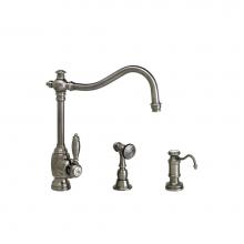 Waterstone 4200-2-SG - Waterstone Annapolis Kitchen Faucet - 2pc. Suite