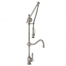 Waterstone 4400-WB - Traditional Gantry Pulldown Faucet - Hook Spout